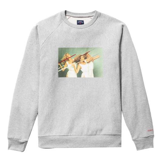 Sveter Noah Music Graphic Print Sweatshirt Šedá | SS029FW21