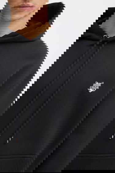 Mikina MAISON KITSUNÉ Fox Head Comfort Plain Hoodie Čierna | PM00703KM0341, 3