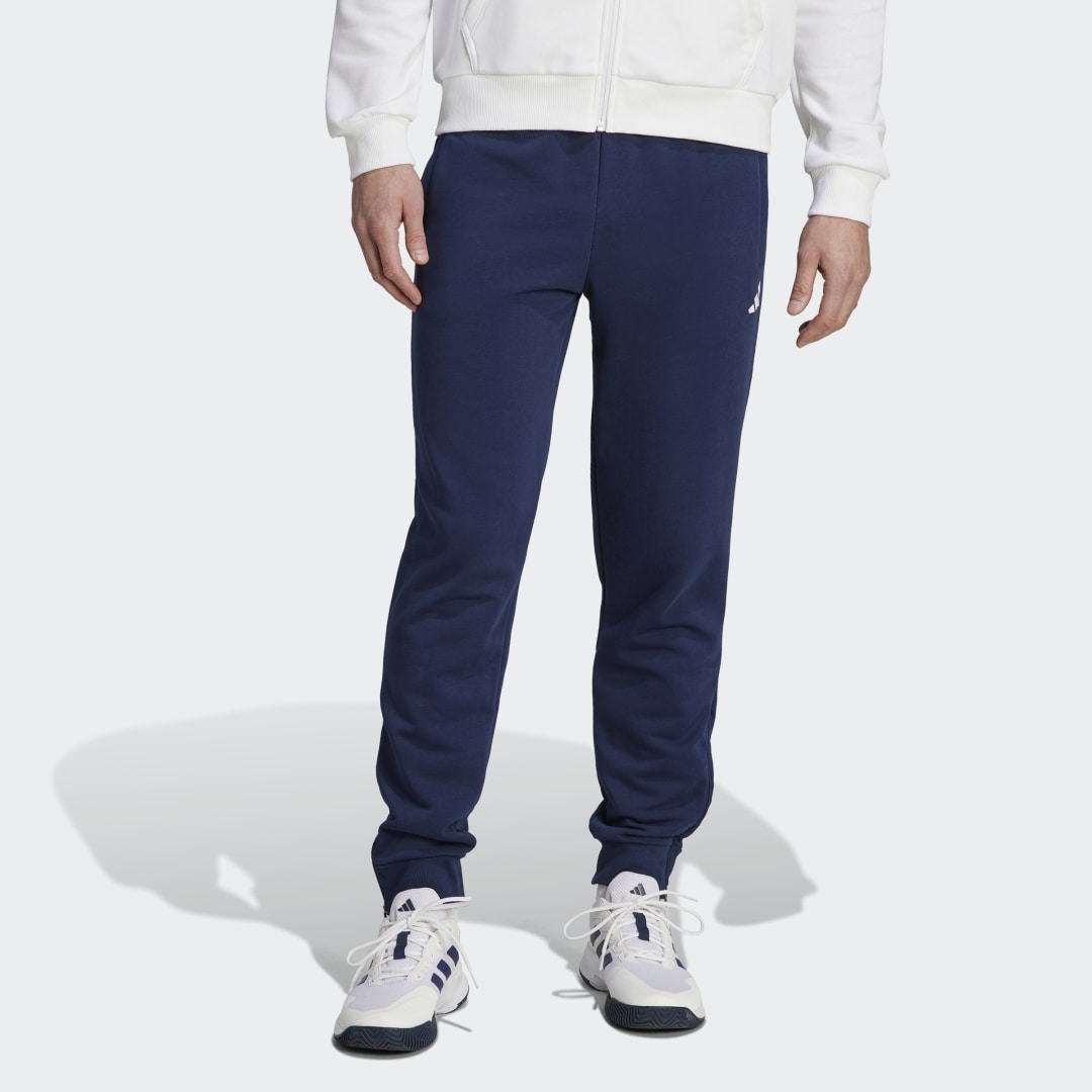 Tepláky adidas Originals Club Teamwear Graphic Tennis Pants Navy | IJ4859, 0