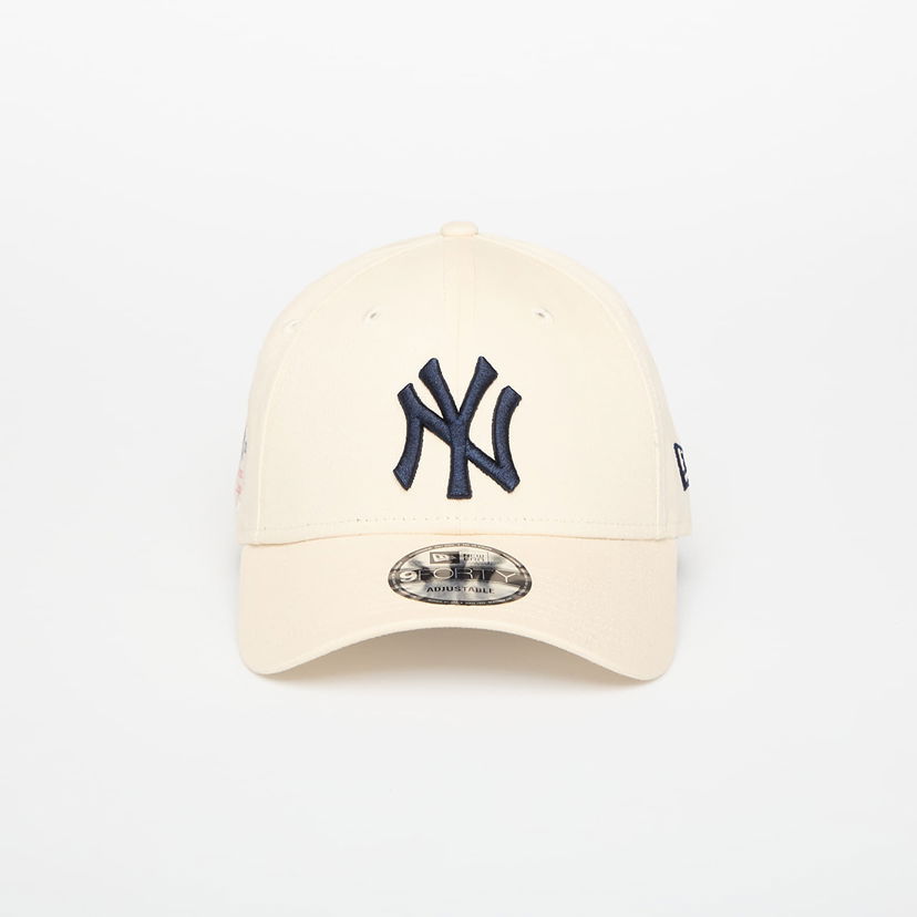 Šiltovka New Era New Era New York Yankees 9FORTY Side Patch Adjustable Cap Béžová | 60691283