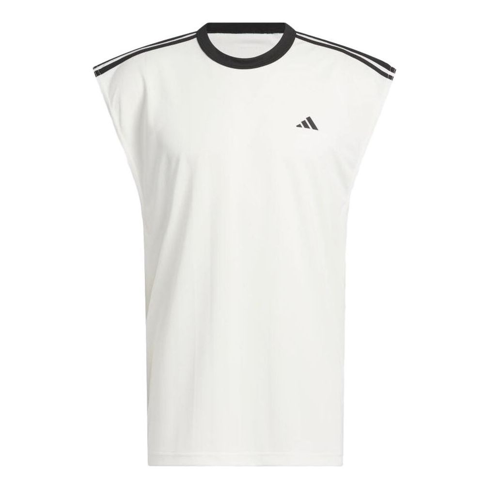 Tielko adidas Originals Basketball All-World Sleeveless Tee Biela | IN2572, 0