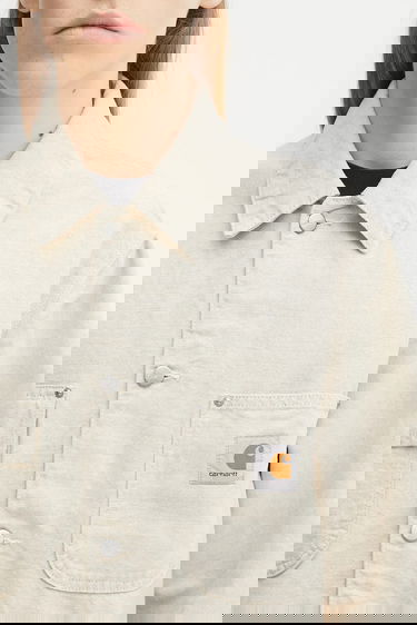 Bunda Carhartt WIP Walter Linen Chore Jacket Béžová | I035552.502, 3