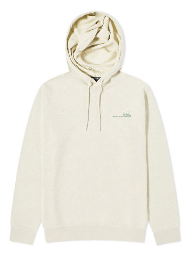 Mikina A.P.C. Overdyed Item Logo Hoodie Béžová | COFBQ-H27902-VER