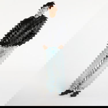 Bomber bunda Wasted Paris Kingdom Faux Leather Bomber Jacket Čierna | WP_000334, 5