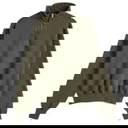 Les Tien Heavyweight Banded Yacht Pullover, Size Large