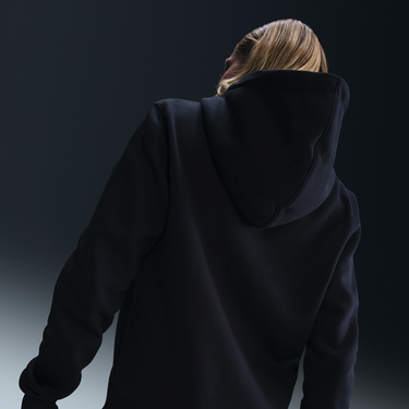 Mikina Nike Sportswear Phoenix Fleece Full Zip Hoodie Čierna | HJ0995-010, 4
