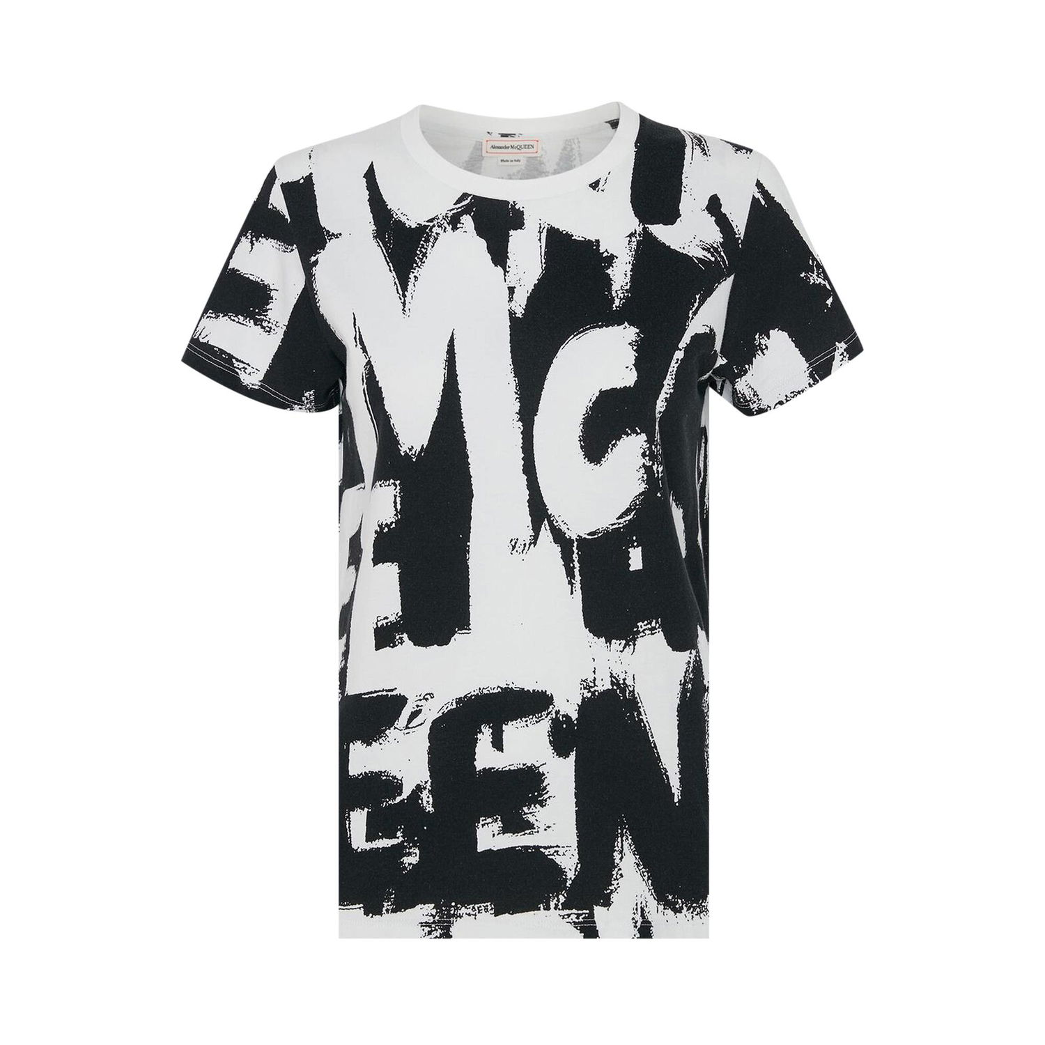 Tričko Alexander McQueen Allover Grafitti T-Shirt Rôznofarebný | 710630QZAGB0909, 1