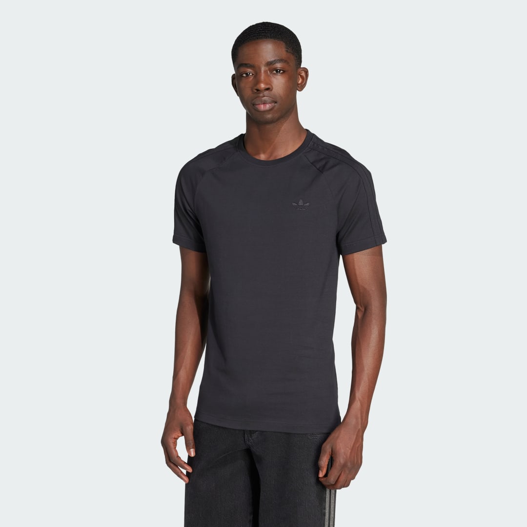 Tričko adidas Originals Adicolor Trefoil Tight T-Shirt Čierna | JX1542, 0
