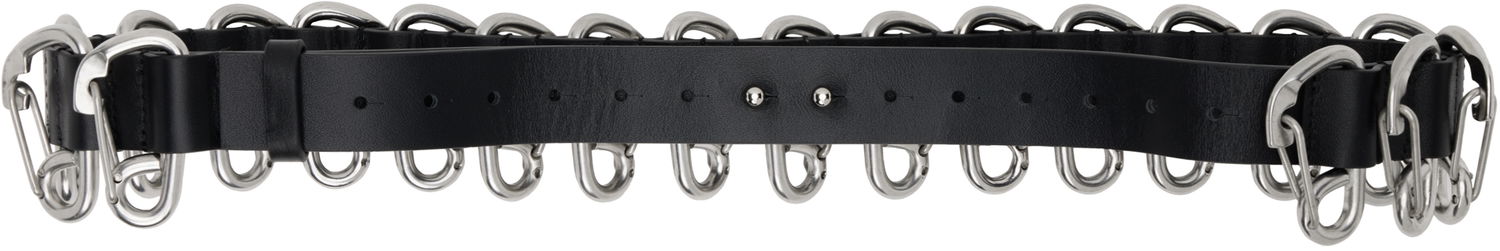 Opasok HELIOT EMIL Aurora Carabiner Belt Čierna | AW25_16_129_BLK01_CO, 1