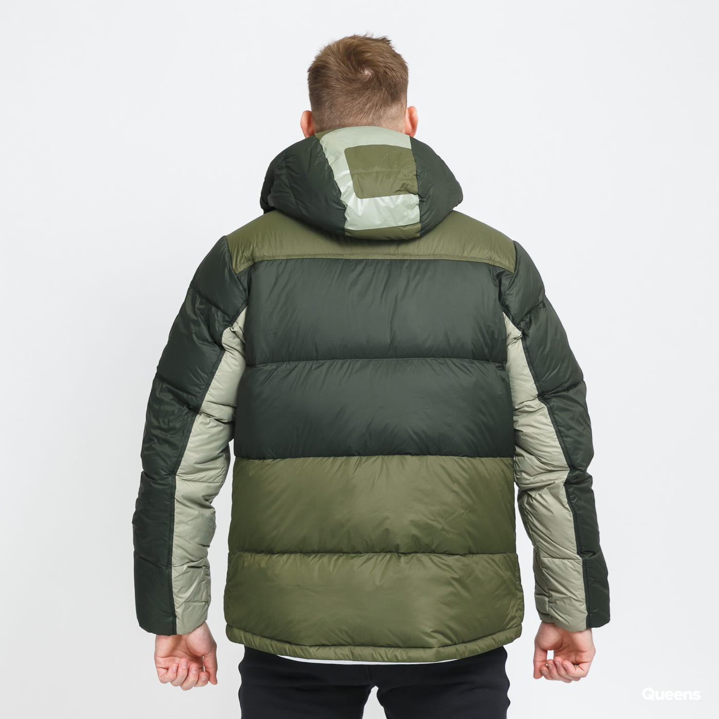 Prešívaná bunda Under Armour CGI Down Blocked Jacket Zelené | 1364895-310, 1