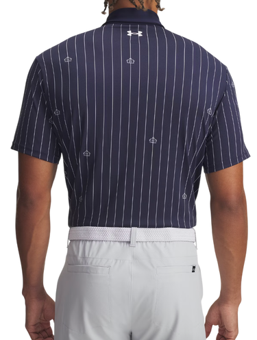 Polo tričko Under Armour Playoff 3.0 Printed Golf Polo Navy | 1378677-426, 1