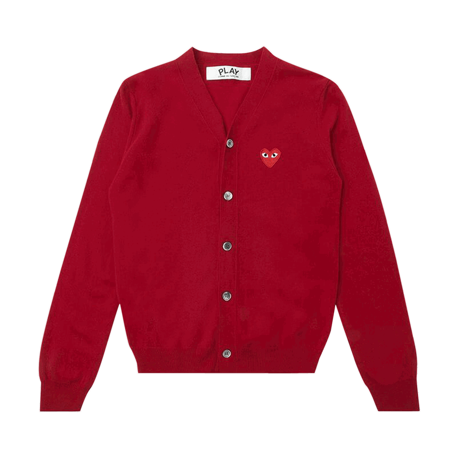 Sveter Comme des Garçons PLAY Knit Cardigan Červená | az n008 051 5, 0