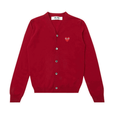 Sveter Comme des Garçons PLAY Knit Cardigan Červená | az n008 051 5, 0