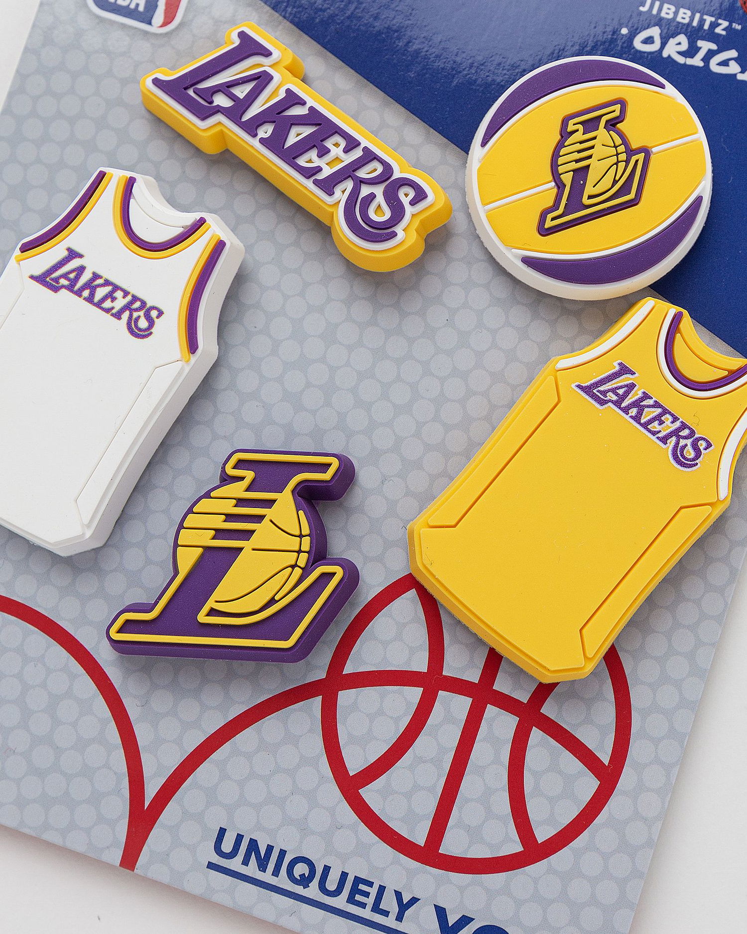 Doplnky Crocs NBA Los Angeles Lakers 5PCK Žltá | 196265356560, 1