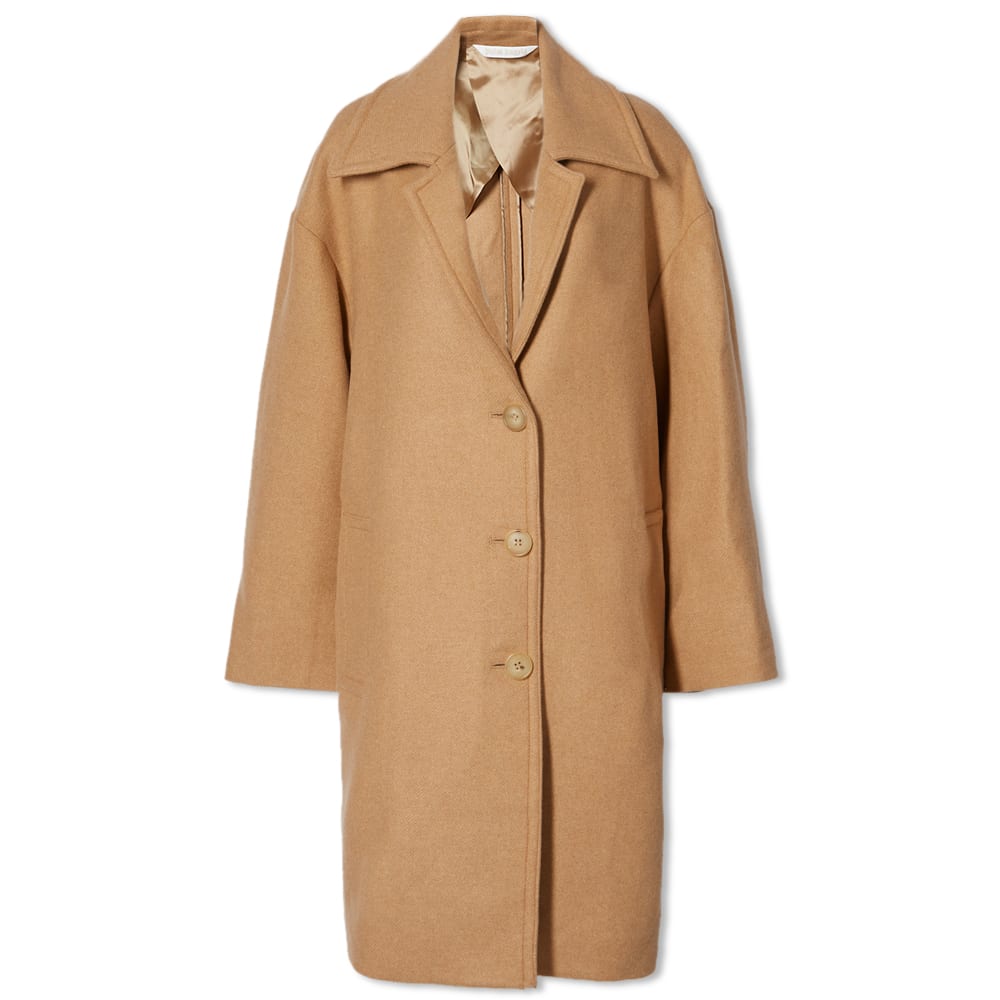 Kabáty Palm Angels Round Logo Coat Béžová | PWEA059F21FAB0016101, 0