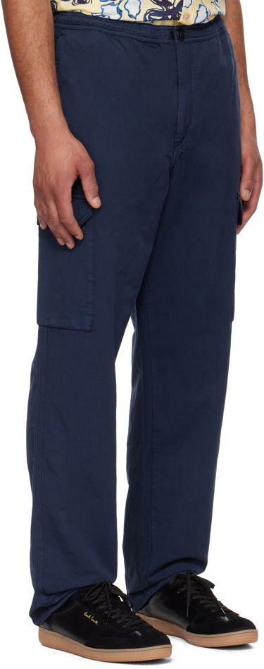 Cargo nohavice Paul Smith PS Paul Smith Cotton-Linen Cargo Pants Navy | M2R-382Z-P22336-47, 1