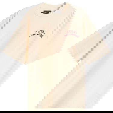 Tričko AMIRI AMIRI Hollywood Oversized T-Shirt, Size Large Béžová | AMJYTE1204-IvoryRed, 1