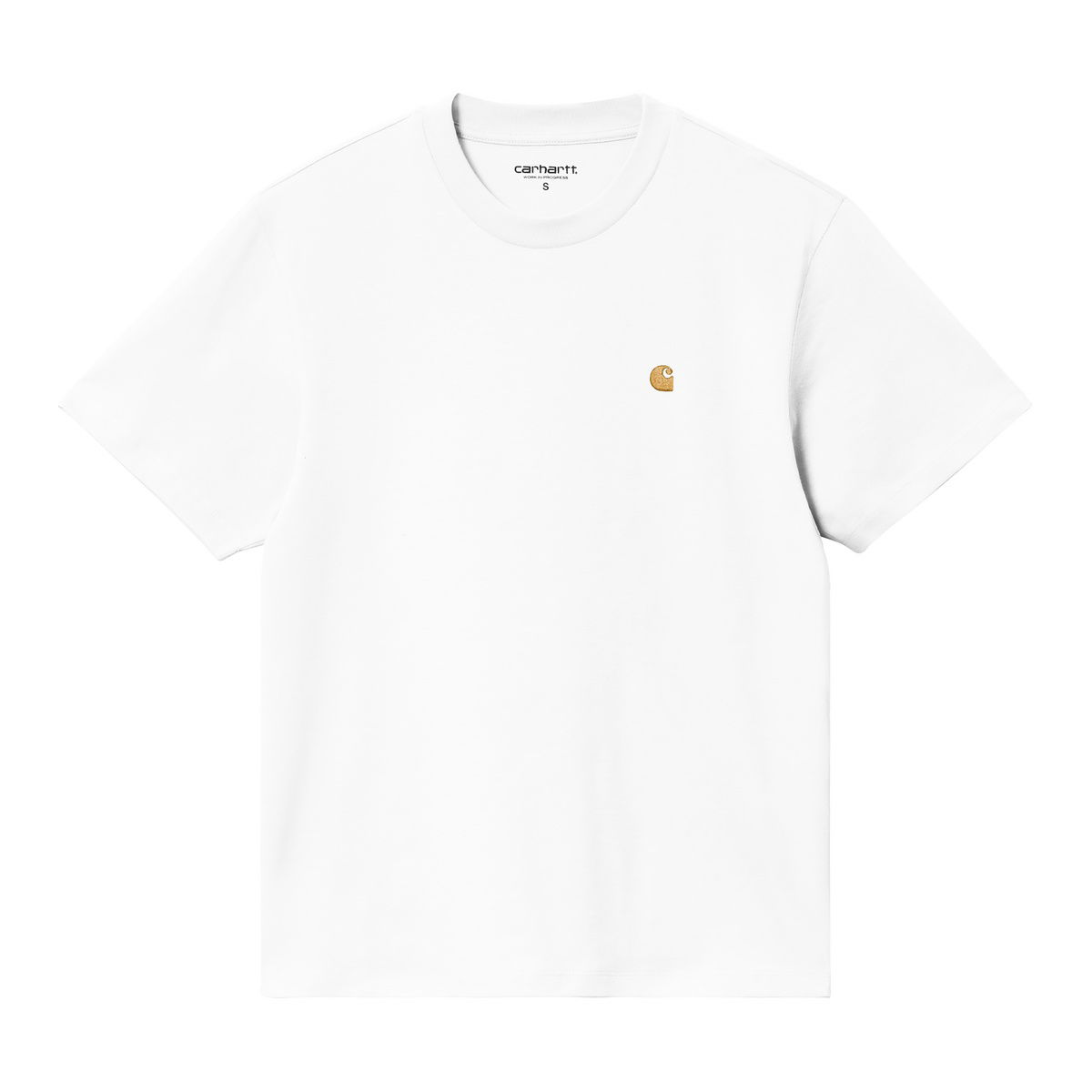 Tričko Carhartt WIP S/S Chase T-Shirt Biela | I033045_00R_XX, 0