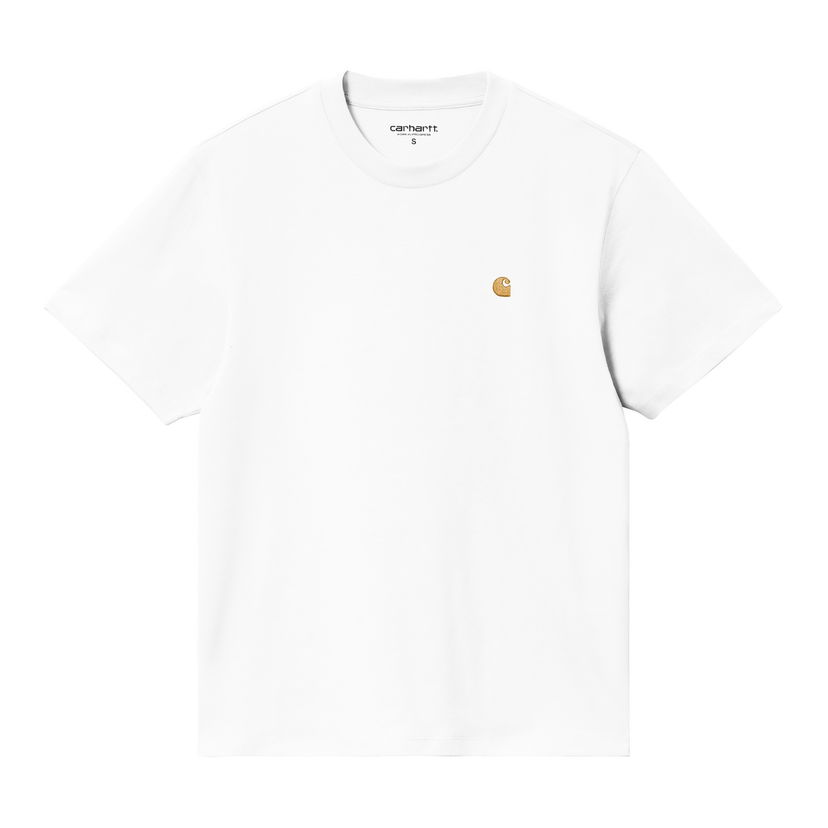 Tričko Carhartt WIP S/S Chase T-Shirt Biela | I033045_00R_XX