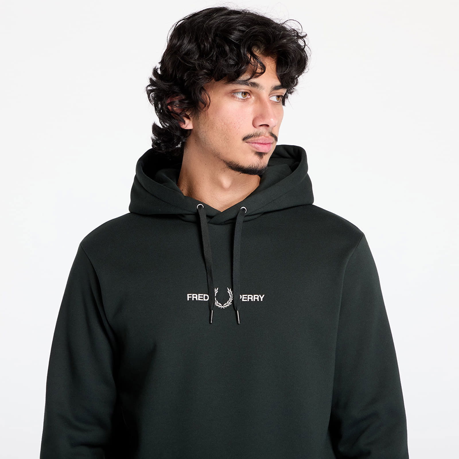 Embroidered Hoodie Sweatshirt