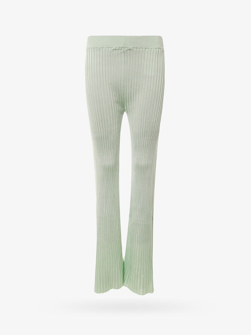 Nohavice Jil Sander Ribbed Trousers Zelené | J02KA0187J18287334