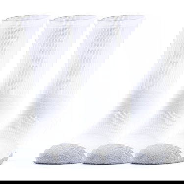 Ponožky Under Armour HeatGear Crew 3-pack Biela | 1346751-100, 0