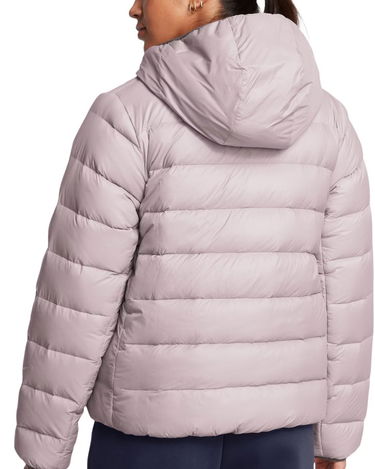 Prešívaná bunda Under Armour Under Armour Legend Down Hooded Jacket Fialová | 1385852-015, 1