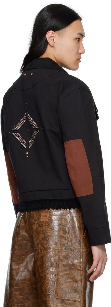 Bunda Andersson Bell Andersson Bell Cowboy Zip-Up Jacket Čierna | awa680m, 2