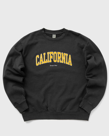 Mikina Sporty & Rich California Crewneck Faded Čierna | WS067S405CF, 0