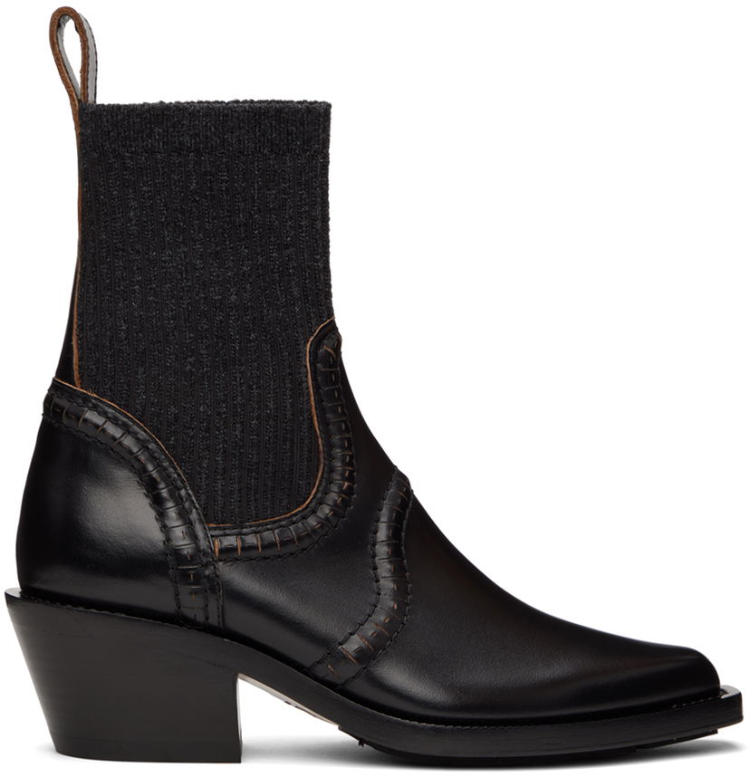 Tenisky a topánky CHLOÉ Chloé Nellie Ankle Boots Čierna | CHC22W706V4