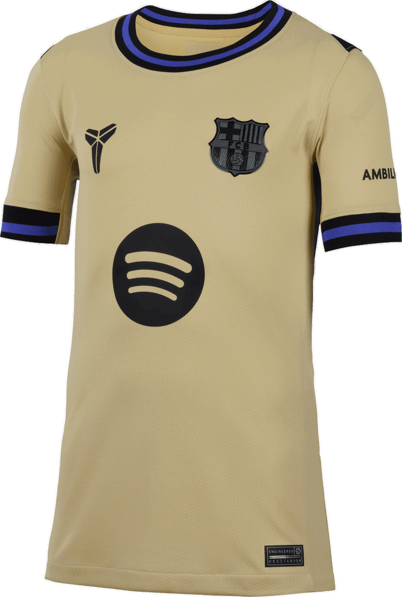 Dres Nike Kobe x FC Barcelona Stadium Away Jersey Béžová | hj5286-784