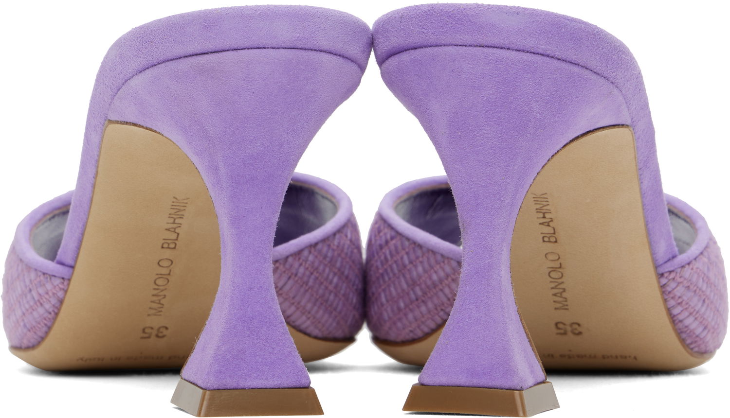 Doplnky Manolo Blahnik Manolo Blahnik Jadara Heeled Sandals Fialová | 424-1982, 1