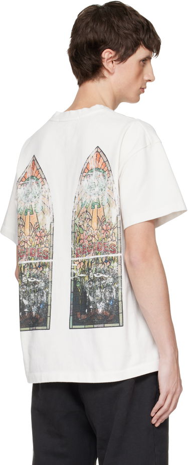 Tričko Who Decides War Who Decides War Faded Jersey T-Shirt Biela | 1110210001FW25, 2