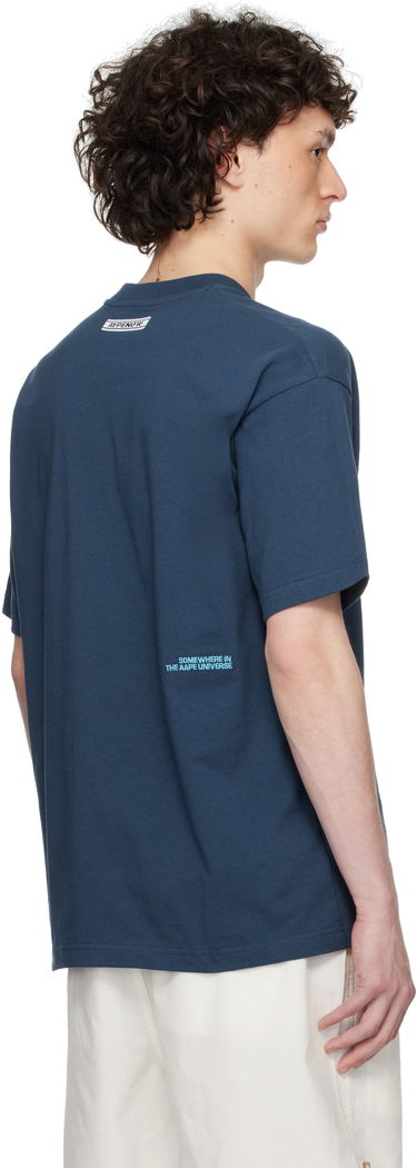 Tričko AAPE by A Bathing Ape AAPE by A Bathing Ape 'AAPE Now' T-Shirt Modrá | AAPTEM1598XXNNYX, 2
