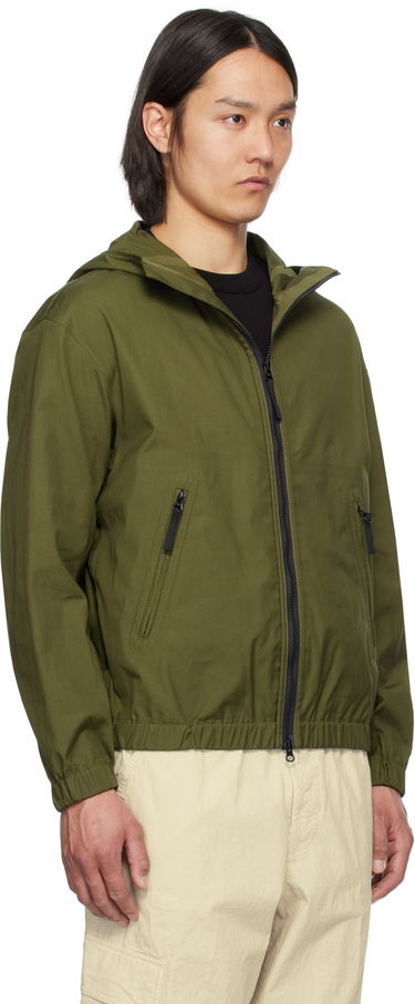 Vetrovka Stone Island Stone Island Supima Cotton Canvas Jacket Zelené | K1S15 4100079 S0011, 1