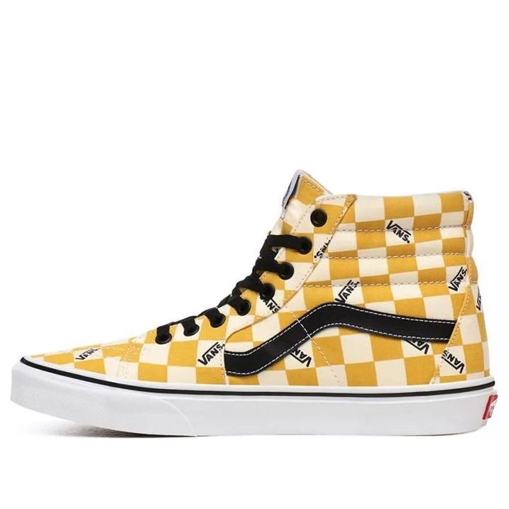 Tenisky a topánky Vans SK8-HI 'Big Check' Žltá | VN0A4U3CWYT