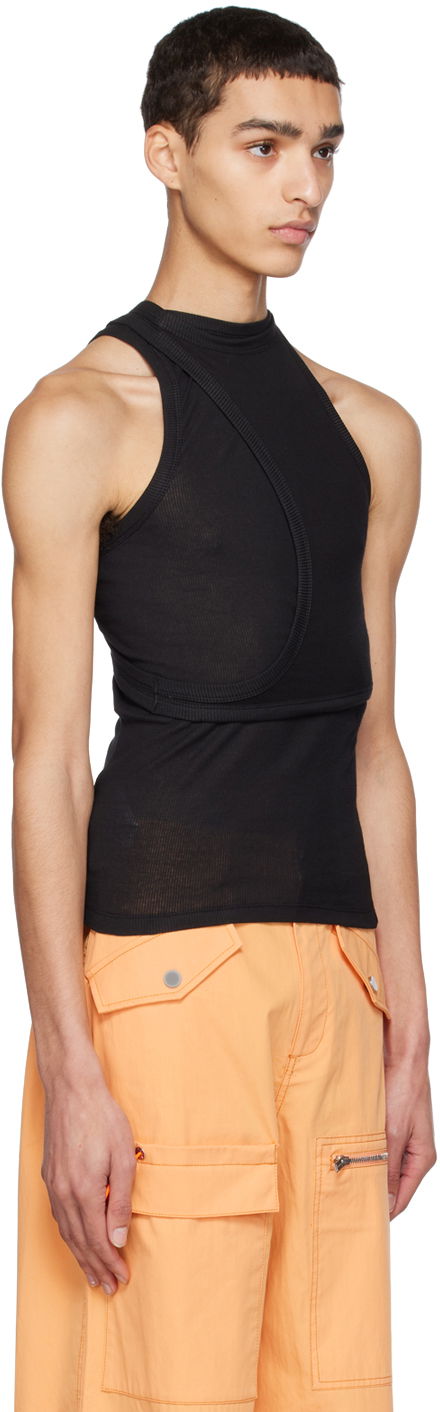 Tielko Dion Lee Modular Tank Top Čierna | C3101R23, 1