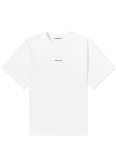 Tričko Acne Studios Extorr Stamp Logo Tee Biela | BL0278-183