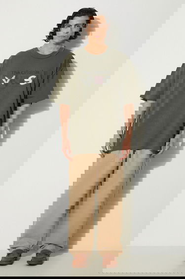 Tričko Vans Premium Classics LX Vans Clash Oversized Graphic T-Shirt Zelené | VN000HQ7KCZ1, 1