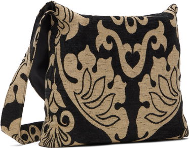 Taška cez rameno Anna Sui Anna Sui Beardsley Tapestry Messenger Bag Čierna | M1125H94, 2