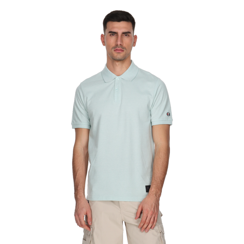 Polo tričko Champion Easy Short Sleeve Polo Shirt Tyrkysová | 220530-GM001