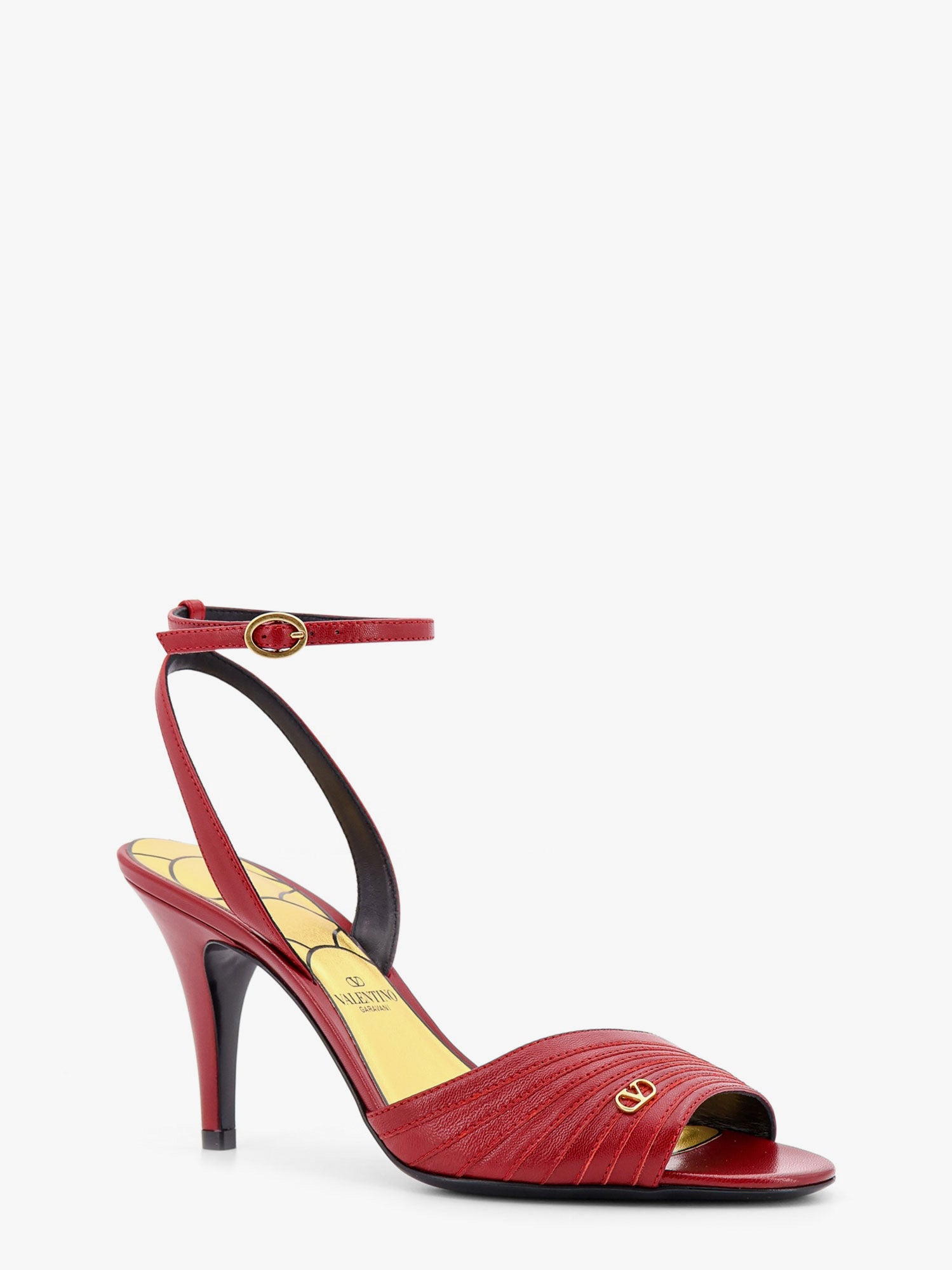 Tenisky a topánky Valentino Garavani Ladycrush Heeled Sandals Červená | 6W2S0LD0DDTWQ1, 1