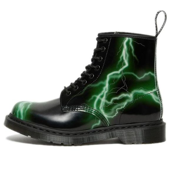 Tenisky a topánky Dr. Martens 1460 Lightning Print Boots Zelené | 27052001, 0