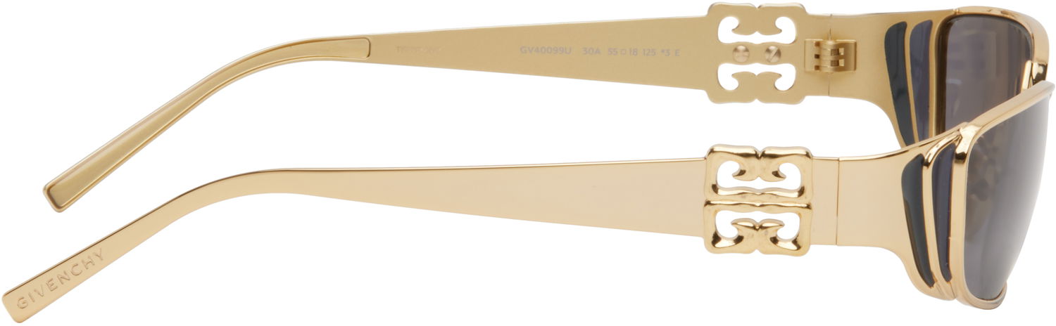 Slnečné okuliare Givenchy Givenchy 4G Liquid Metal Sunglasses Metalická | GV40099UW5530A 192337202902, 1