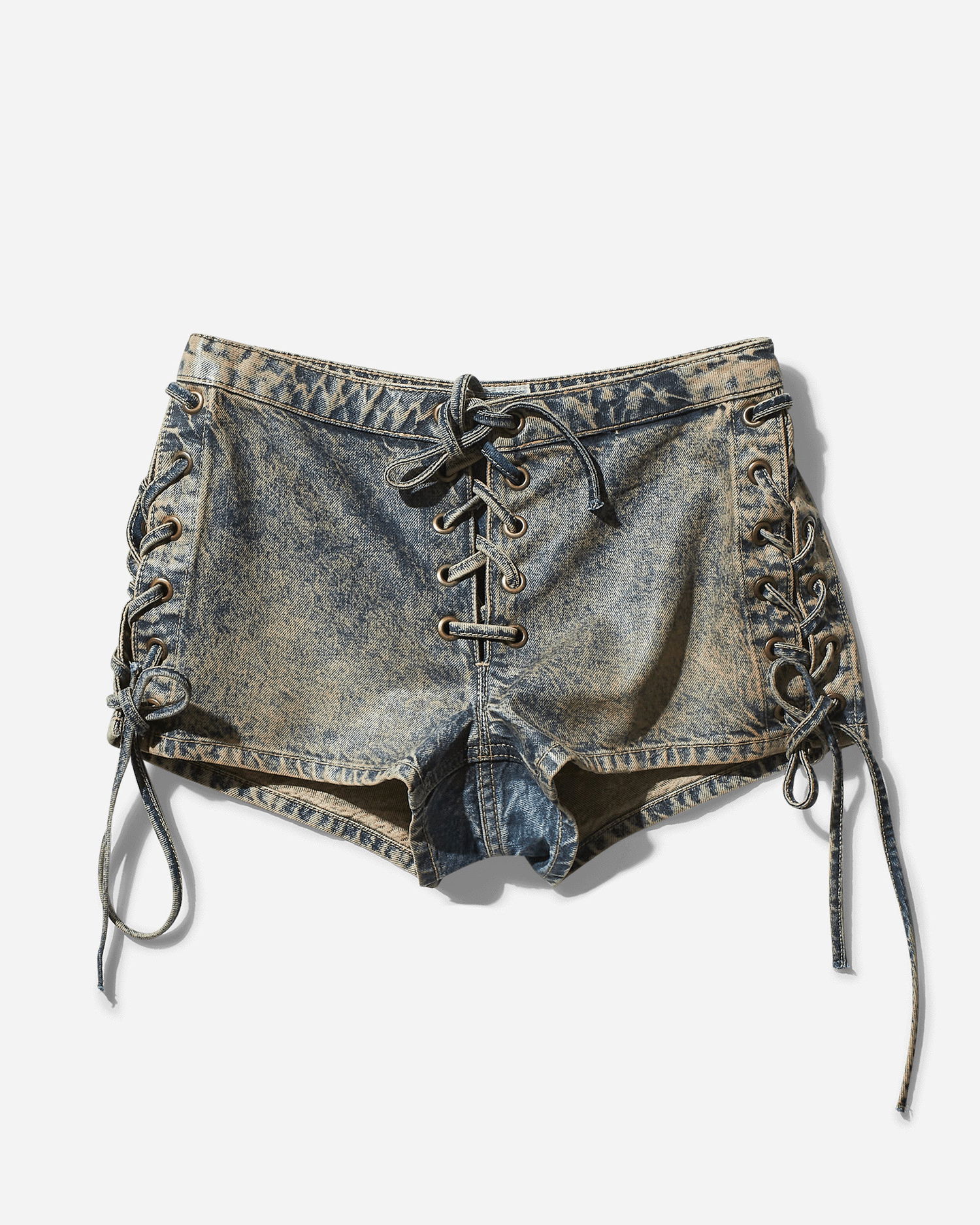 Šortky GUESS Denim Shorts Stone Wash Modrá | W4BD0JD4RV9 GUS2, 1