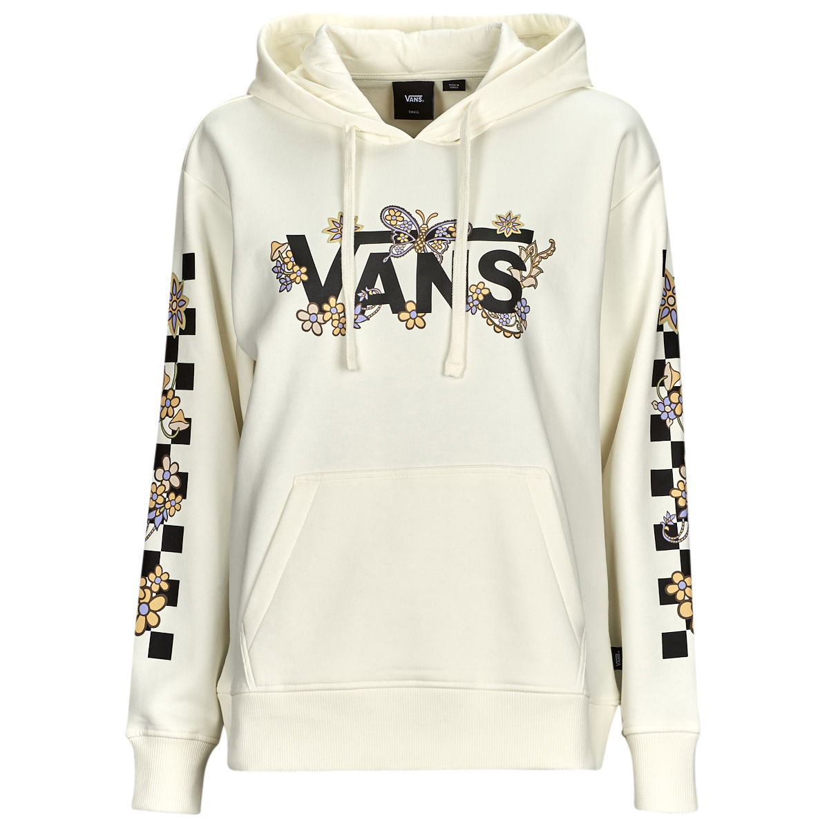 Mikina Vans Wyld Trippy Paisley Boyfriend Fit Pullover Hoodie Béžová | VN000A7EFS8, 0