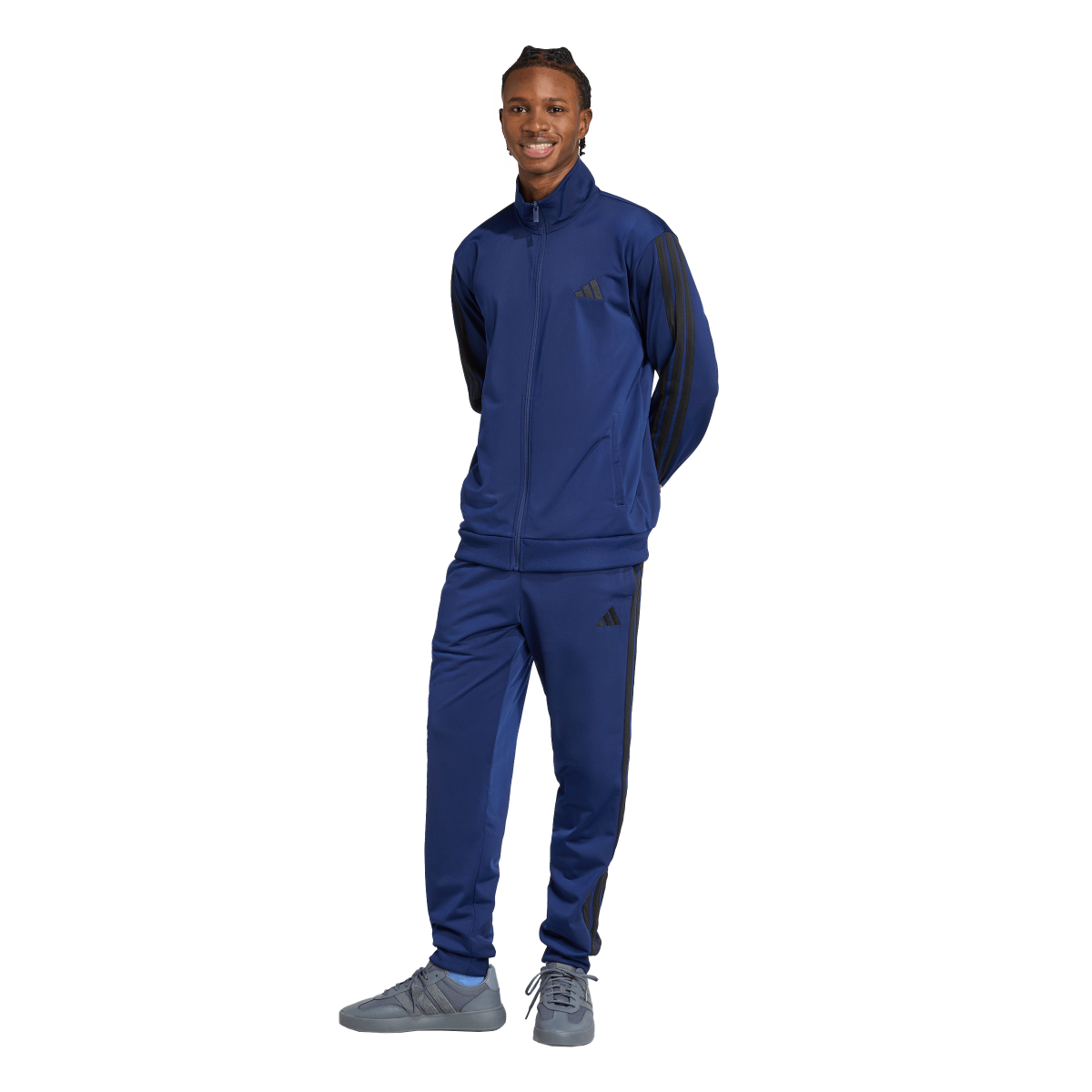 Súprava adidas Originals 3-Stripes Tricot Track Suit Modrá | KB7657, 0