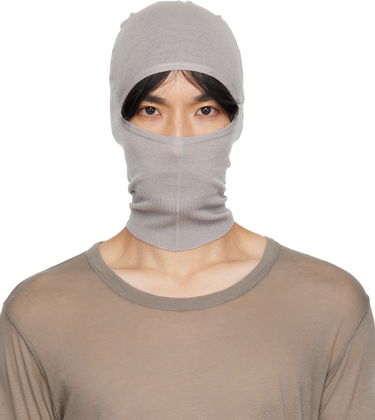 Klobúk Rick Owens Rick Owens Concordians Skull Balaclava Šedá | RU02E1478 WS, 0