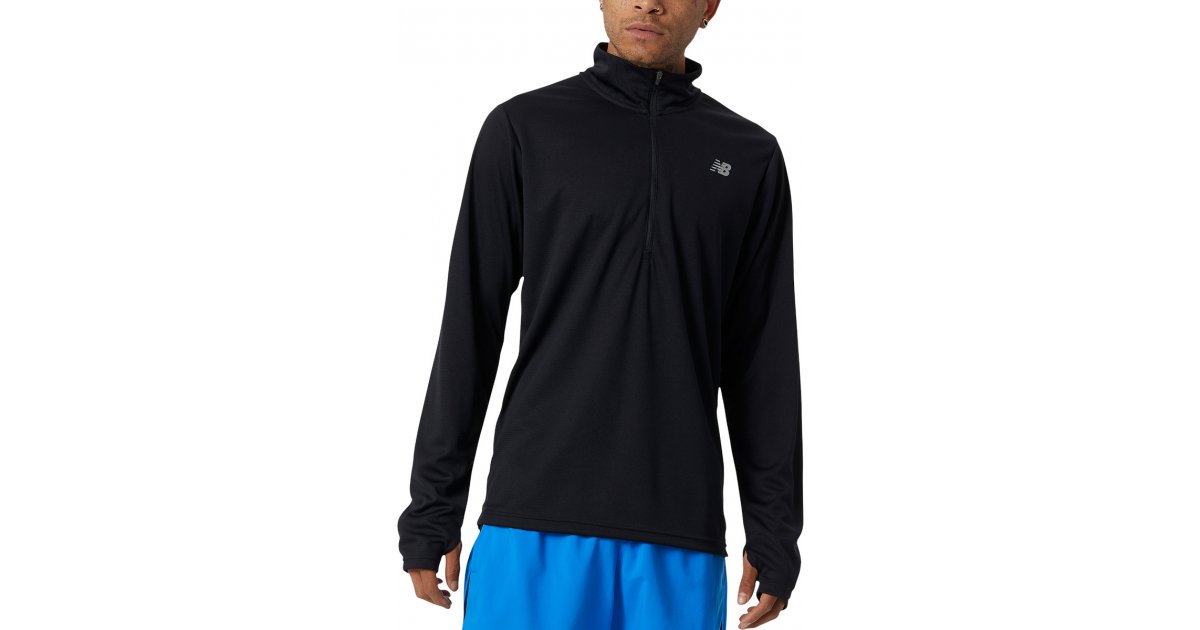 Bunda New Balance 5K Half-Zip Jacket Čierna | mt21214-bk, 1