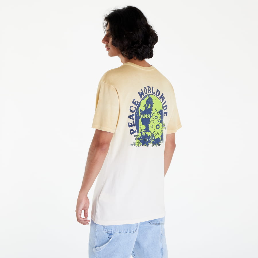 Tričko Vans Peace Worldwide Tee Hnedá | VN0A7S74YUU1, 0